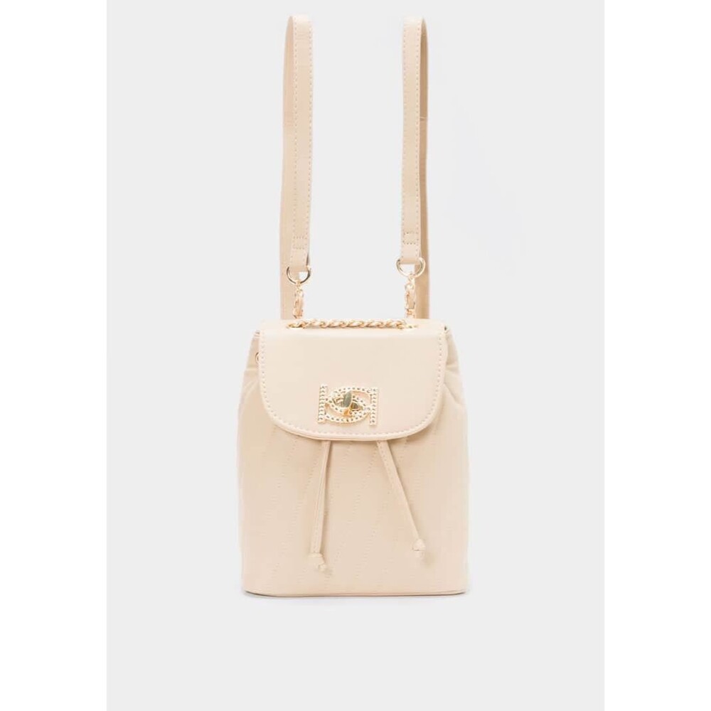 Bebe Hera Backpack Tan Small #549